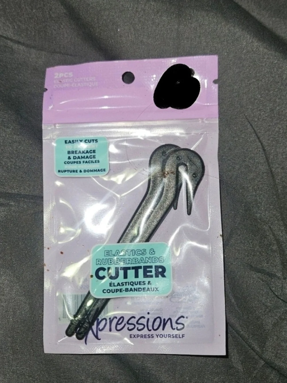 2pc Expressions Elastic Cutter BNIB
